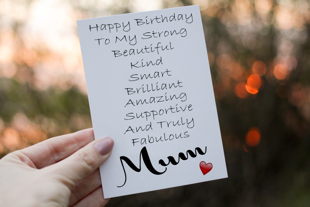 Mum Birthday Card, Card for Special Mum - Click Image to Close